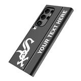 Chicago White Sox Personalized Sidebard MagSafe Compatible Phone Case for Samsung Galaxy