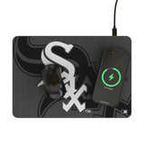 Chicago White Sox Personalized Tilt 15-Watt Wireless Charger and Mouse Pad
