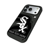 Chicago White Sox Personalized Tilt Bump Phone Case for Apple iPhone