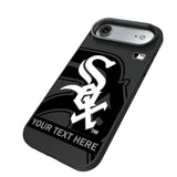 Chicago White Sox Personalized Tilt Bump Phone Case for Apple iPhone