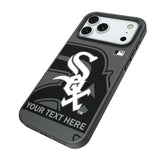Chicago White Sox Personalized Tilt Bump Phone Case for Apple iPhone