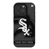 Chicago White Sox Personalized Tilt Bump Phone Case for Apple iPhone