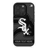 Chicago White Sox Personalized Tilt Bump Phone Case for Apple iPhone