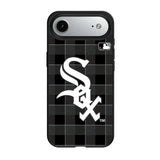 Chicago White Sox Plaid MagSafe Compatible Phone Case for Apple iPhone