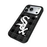 Chicago White Sox Plaid MagSafe Compatible Phone Case for Apple iPhone