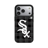 Chicago White Sox Plaid MagSafe Compatible Phone Case for Apple iPhone