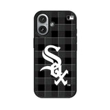 Chicago White Sox Plaid MagSafe Compatible Phone Case for Apple iPhone