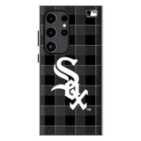 Chicago White Sox Plaid MagSafe Compatible Phone Case for Samsung Galaxy