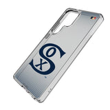 Chicago White Sox Road 1919-1921 - Cooperstown Collection Linen Clear Phone Case for Samsung Galaxy
