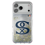Chicago White Sox Road 1919-1921 - Cooperstown Collection Linen Glitter Phone Case for Apple iPhone