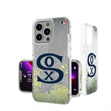 Chicago White Sox Road 1919-1921 - Cooperstown Collection Linen Glitter Phone Case for Apple iPhone
