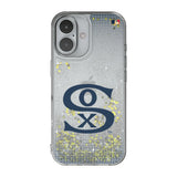Chicago White Sox Road 1919-1921 - Cooperstown Collection Linen Glitter Phone Case for Apple iPhone