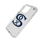 Chicago White Sox Road 1919-1921 - Cooperstown Collection Pinstripe Clear Phone Case for Apple iPhone