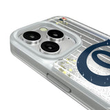 Chicago White Sox Road 1919-1921 - Cooperstown Collection Pinstripe Glitter Phone Case for Apple iPhone