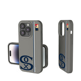 Chicago White Sox Road 1919-1921 - Cooperstown Collection Sidebar Soft Touch Phone Case for Apple iPhone