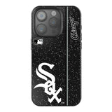 Chicago White Sox Sidebar Black Bling Phone Case for Apple iPhone