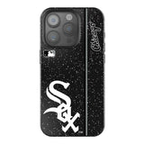 Chicago White Sox Sidebar Black Bling Phone Case for Apple iPhone