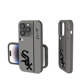 Chicago White Sox Sidebar Soft Touch Phone Case for Apple iPhone