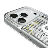Chicago White Sox Text Backdrop Glitter Phone Case for Apple iPhone