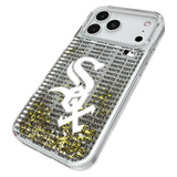 Chicago White Sox Text Backdrop Glitter Phone Case for Apple iPhone