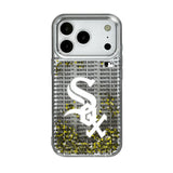 Chicago White Sox Text Backdrop Glitter Phone Case for Apple iPhone