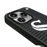 Chicago White Sox Text Backdrop MagSafe Compatible Phone Case for Apple iPhone