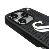 Chicago White Sox Text Backdrop MagSafe Compatible Phone Case for Apple iPhone