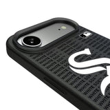 Chicago White Sox Text Backdrop MagSafe Compatible Phone Case for Apple iPhone