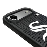 Chicago White Sox Text Backdrop MagSafe Compatible Phone Case for Apple iPhone