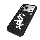 Chicago White Sox Text Backdrop MagSafe Compatible Phone Case for Apple iPhone