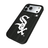 Chicago White Sox Text Backdrop MagSafe Compatible Phone Case for Apple iPhone