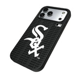 Chicago White Sox Text Backdrop MagSafe Compatible Phone Case for Apple iPhone