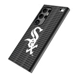 Chicago White Sox Text Backdrop MagSafe Compatible Phone Case for Samsung Galaxy