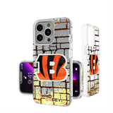 Cincinnati Bengals Brick Glitter Phone Case for Apple iPhone