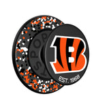 Cincinnati Bengals Confetti PopSockets Magnetic Phone Grip and Stand