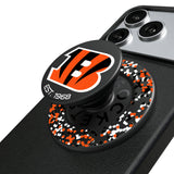 Cincinnati Bengals Confetti PopSockets Magnetic Phone Grip and Stand