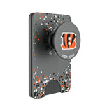 Cincinnati Bengals Confetti PopSockets MagSafe-Compatible PopWallet+