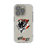 Cincinnati Bengals Deco Clear Phone Case for Apple iPhone