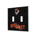 Cincinnati Bengals Deco Hidden-Screw Light Switch Plate