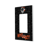 Cincinnati Bengals Deco Hidden-Screw Light Switch Plate