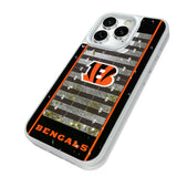 Cincinnati Bengals Field Glitter Phone Case for Apple iPhone