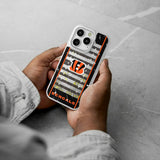 Cincinnati Bengals Field Glitter Phone Case for Apple iPhone