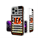 Cincinnati Bengals Field Glitter Phone Case for Apple iPhone