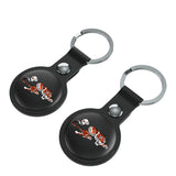 Cincinnati Bengals Historic Collection Insignia Black Airtag Holder 2-Pack
