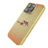Cincinnati Bengals Historic Collection Linen Bling Phone Case for Apple iPhone