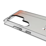 Cincinnati Bengals Historic Collection Linen Clear Phone Case for Samsung Galaxy