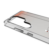 Cincinnati Bengals Historic Collection Linen Clear Phone Case for Samsung Galaxy