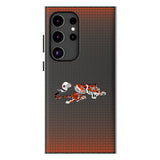 Cincinnati Bengals Historic Collection Linen MagSafe Compatible Phone Case for Samsung Galaxy