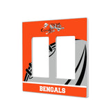 Cincinnati Bengals Historic Collection Passtime Hidden-Screw Light Switch Plate