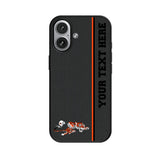 Cincinnati Bengals Historic Collection Personalized Sidebard MagSafe Compatible Phone Case for Apple iPhone